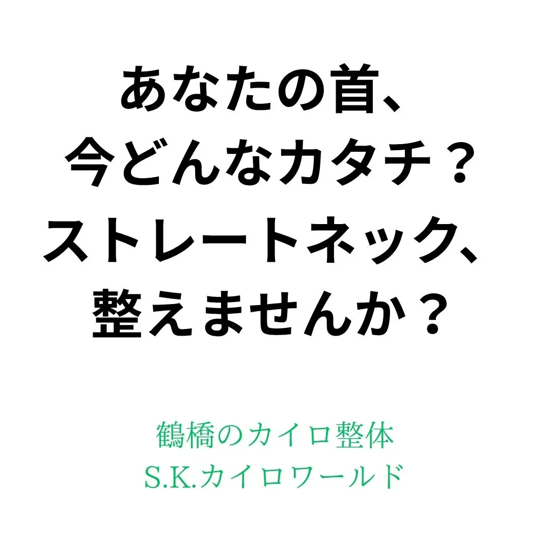 【大阪鶴橋のポキポキしないカイロ整体　S.K.カイロワールド...